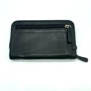 Osgoode Marley butter soft leather vintage zip around wallet with eyeglass case